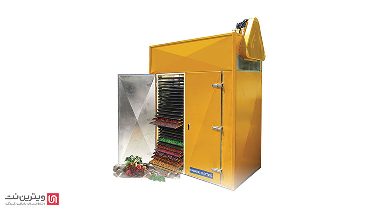  دستگاه خشک کن کابینی برای تولید با ظرفیت پایین و کارگاه های کوچک کاربرد دارد.
