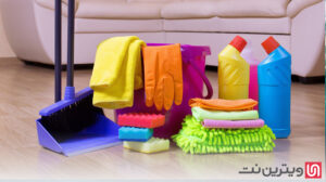 تجهیزات مورد نیاز برای نظافت منزل